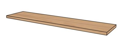 Wieniec górny CLASSIC TOP160 160x40x3,6h