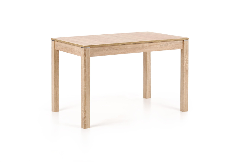 Stół rozkładany MAURYCY 118÷158/75/76 cm, dąb sonoma