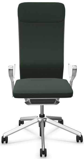 Fotel ergonomiczny sędziowski i gabinetowy wysoki YouTEAM z zagłówkiem
