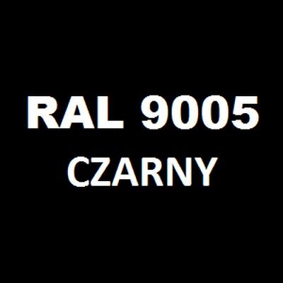 Czarny RAL 9005