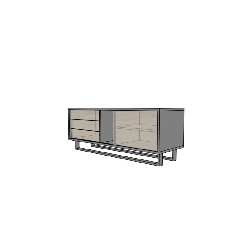 Pomocnik podporowy EVP22 na płozie 160x55x62,7h
