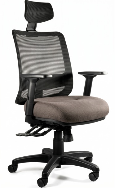 SAGA (1219) - SIATKA SM01 CZARNA-TKANINA BL409 TAUPE