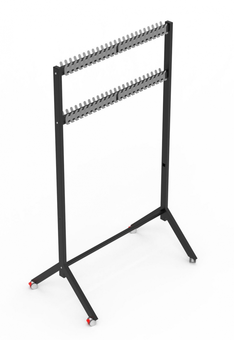 Wieszak szatniowy mobilny W120 -długość 250 cm