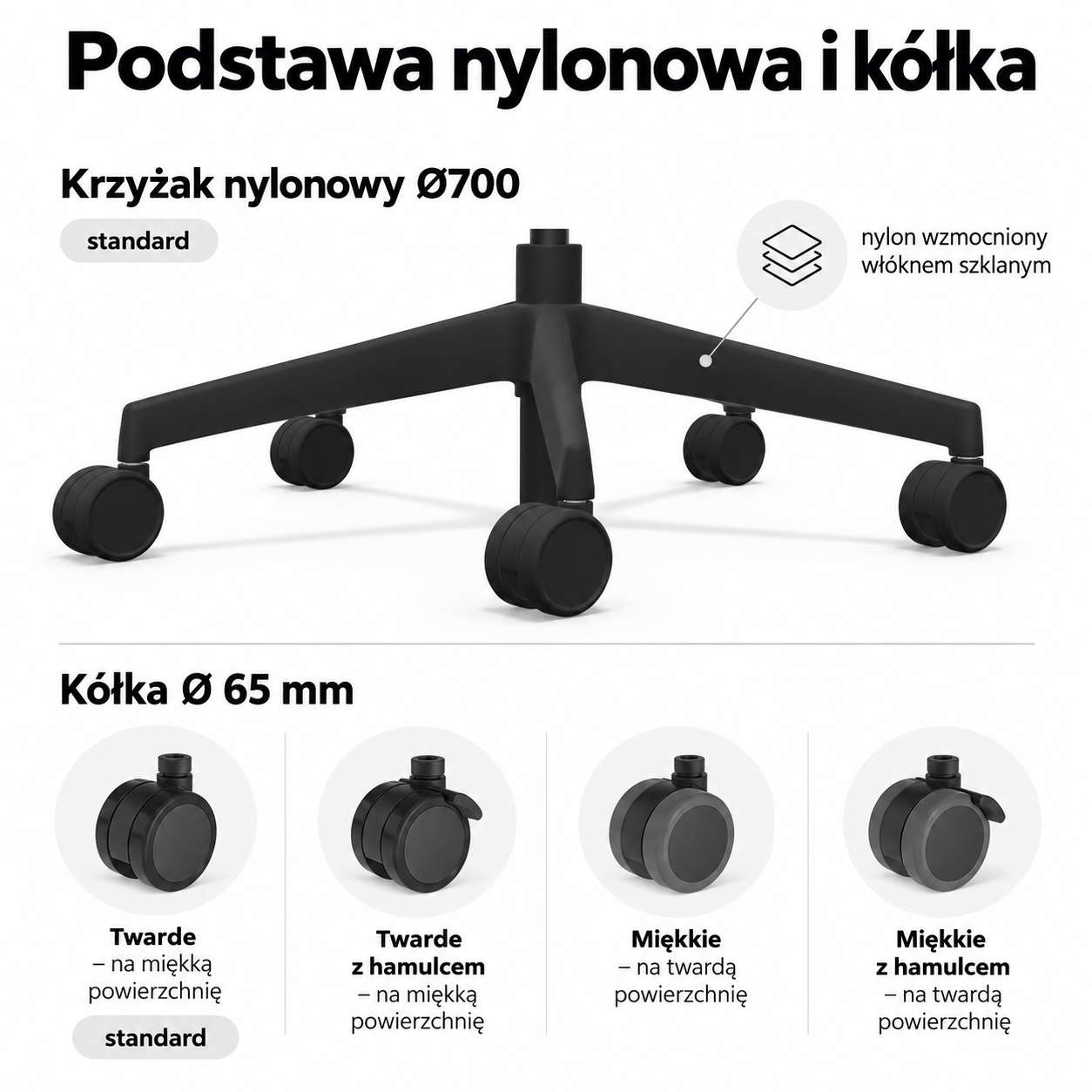 BELT BLACK BE 1T3B Fotel obrotowy