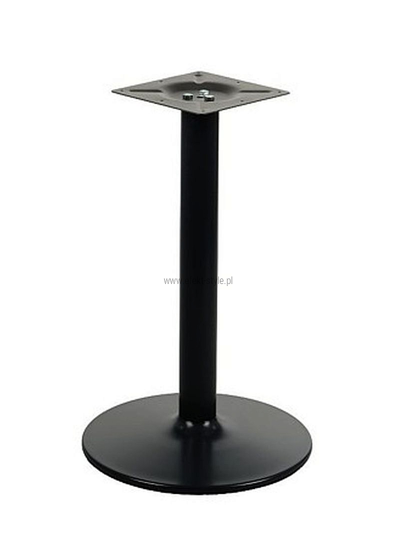 Podstawa do stolika B006 czarna wysokość 72,5 cm fi 46 cm