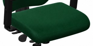Fotel ergonomiczny sędziowski i gabinetowy wysoki Bjarg z zagłówkiem
