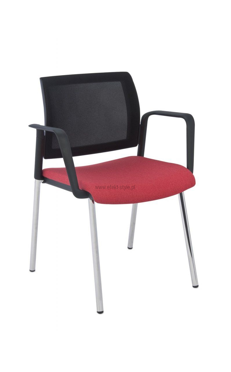 Krzesło konferencyjne Set Net Arm Chrome