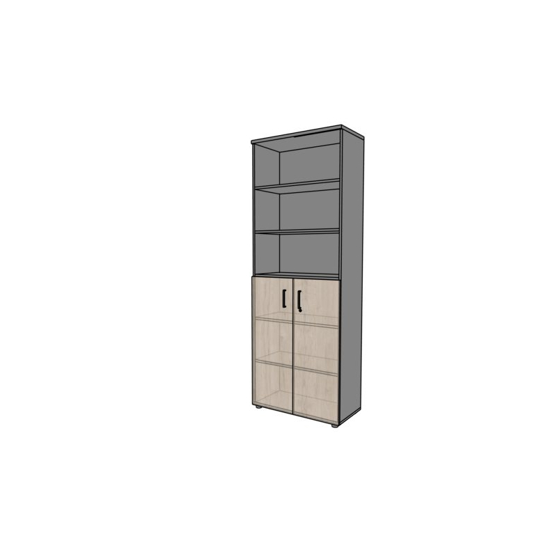 Szafa biurowa PS02W 80X39X218,2H
