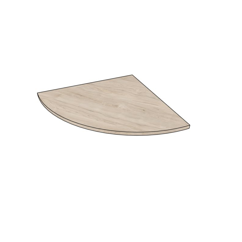 Dostawka do biurka P8 80x80 cm