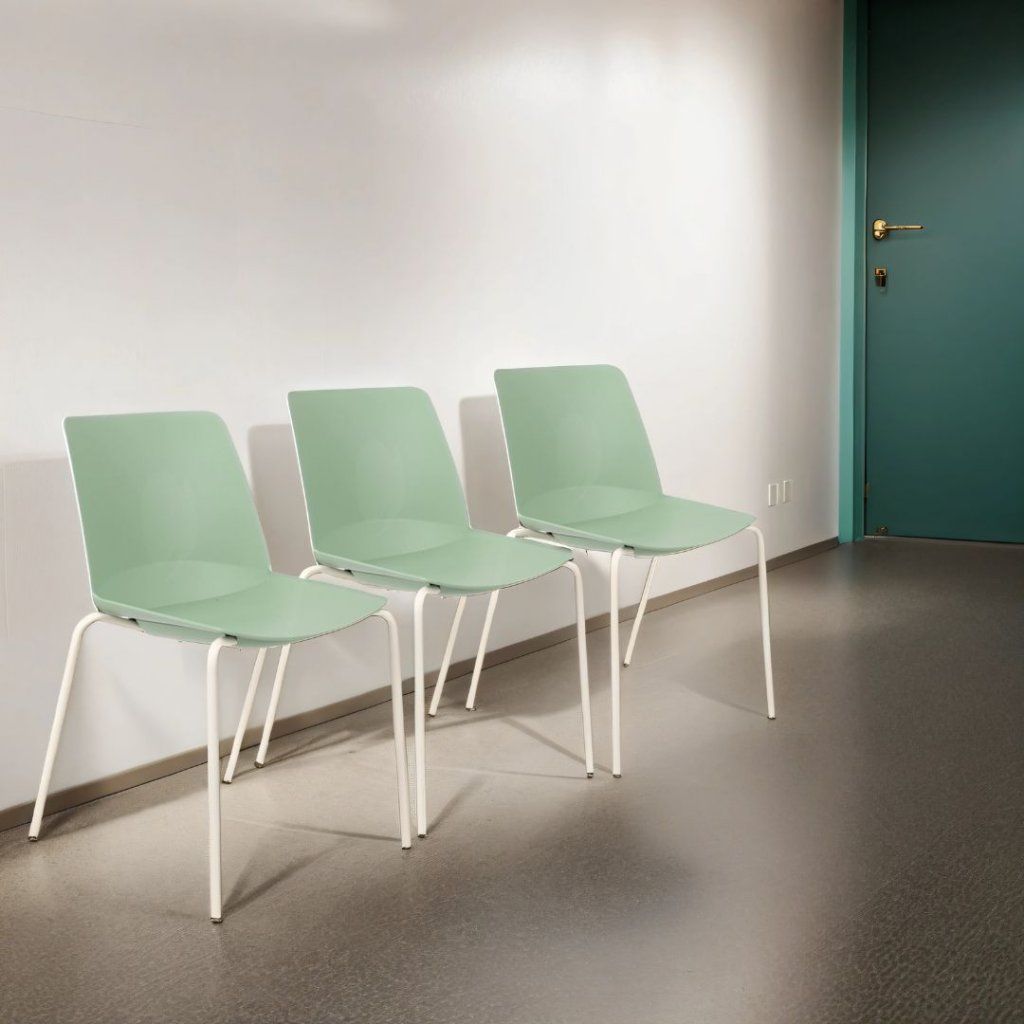 Krzesło konferencyjne OSLO 4L RAL/CHROME