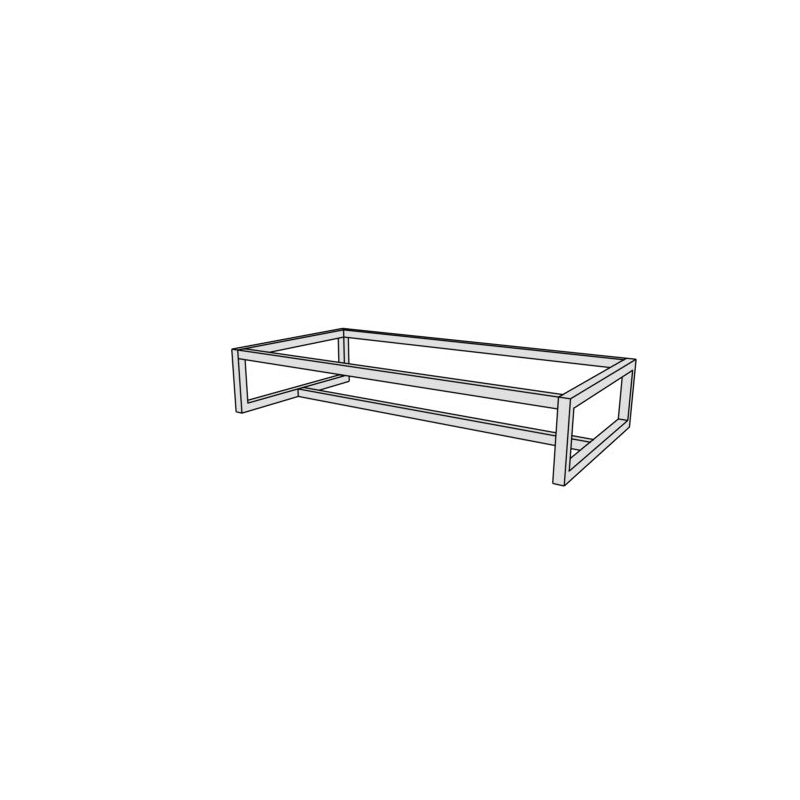 Cokół metalowy do regału NEXT CM1 80x40x15h