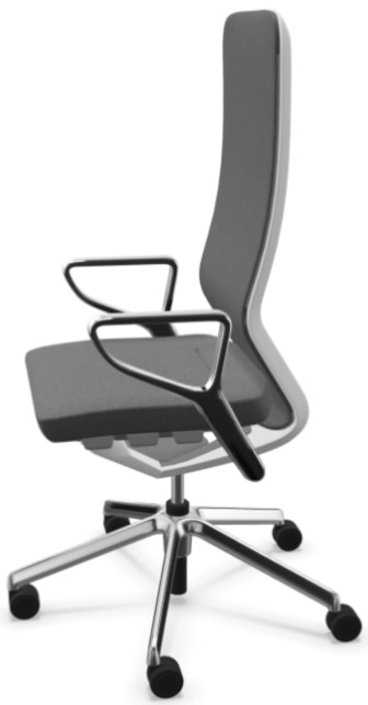 Fotel ergonomiczny sędziowski i gabinetowy wysoki YouTEAM bez zagłówka