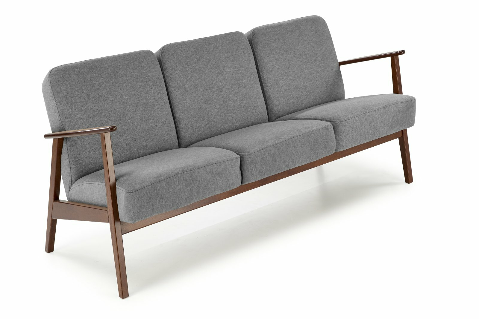 MILANO 3S sofa- popielaty tap. Castel 93 (1p=1szt)