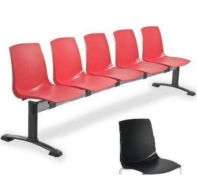 Ławka ARI 5 osobowa - czarna