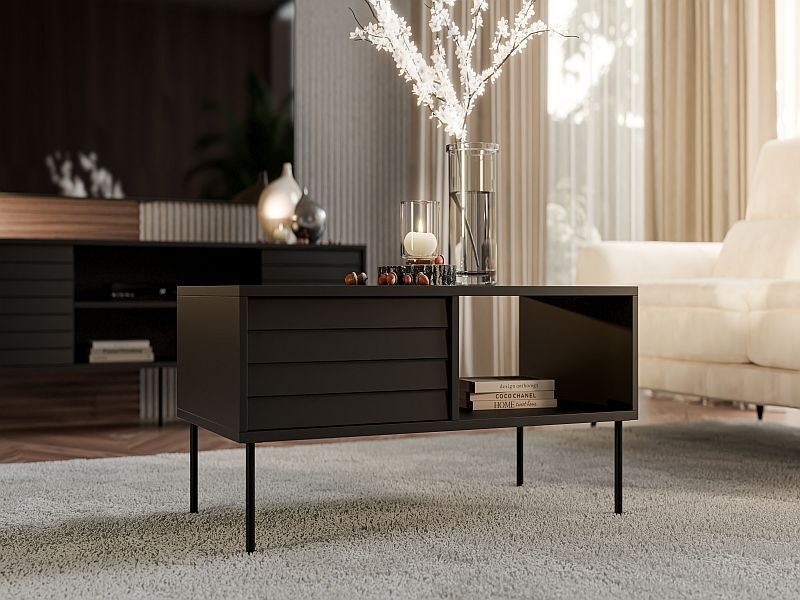 CORTINA ława czarny/czarny ( 1 szt.=1 p. )