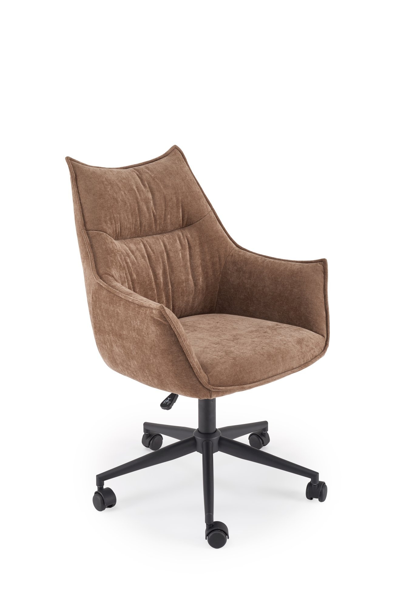 CLIO, fotel obrotowy, brązowy (1p=1szt)