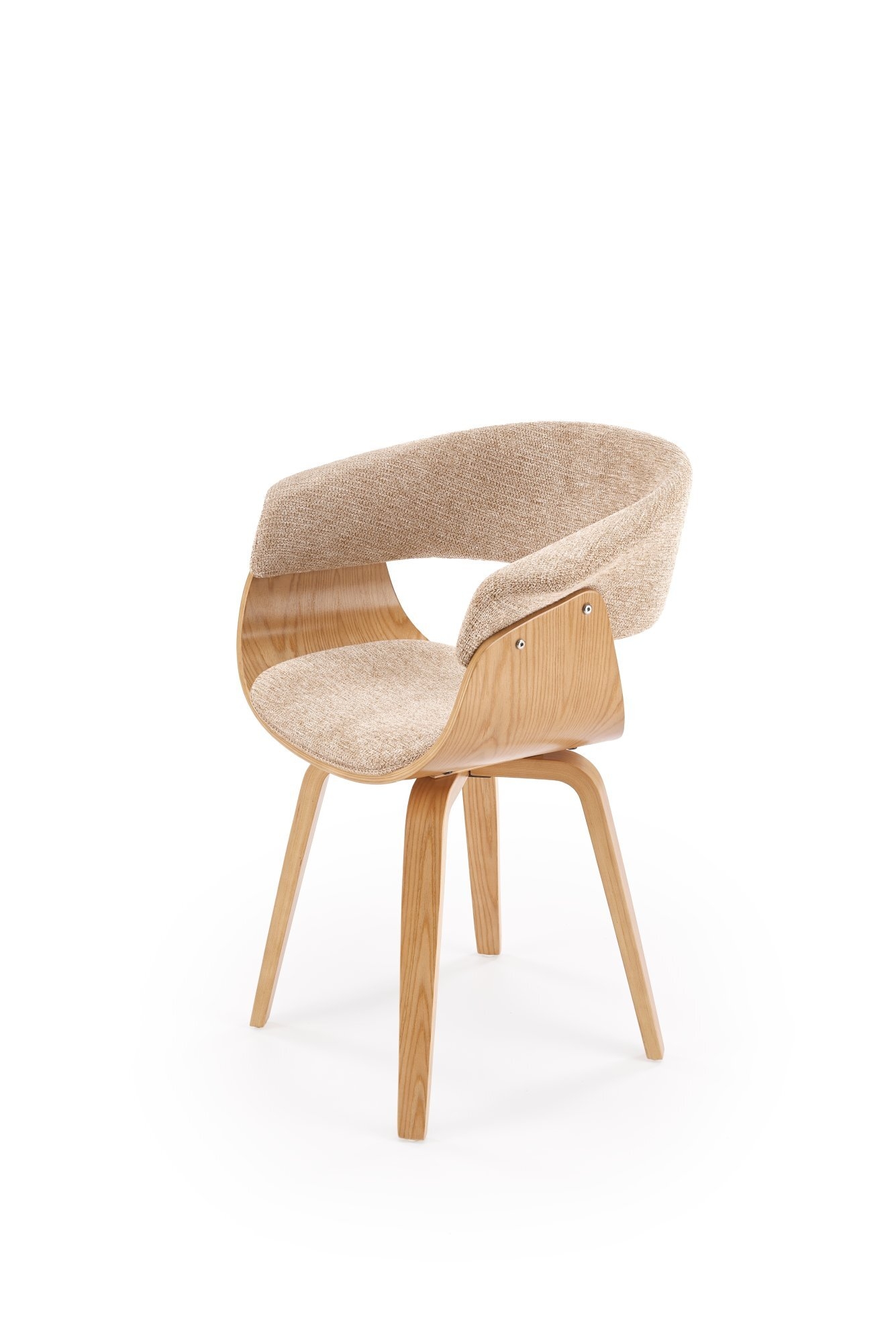 K545 krzesło beżowy / naturalny (1p=1szt)