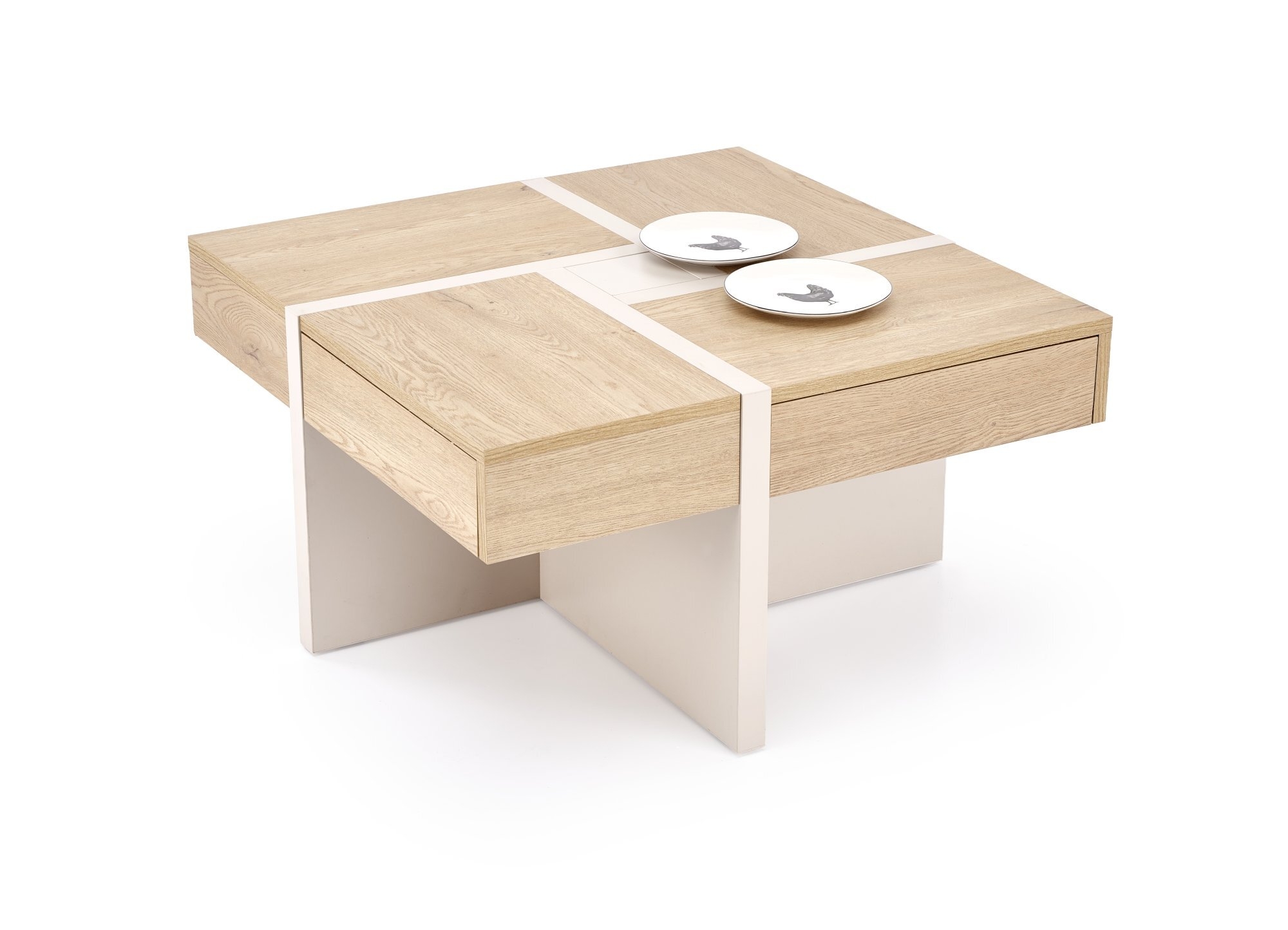 SEVILLA S ława blat: dąb cremona, nogi: kaszmir (3p=1szt)