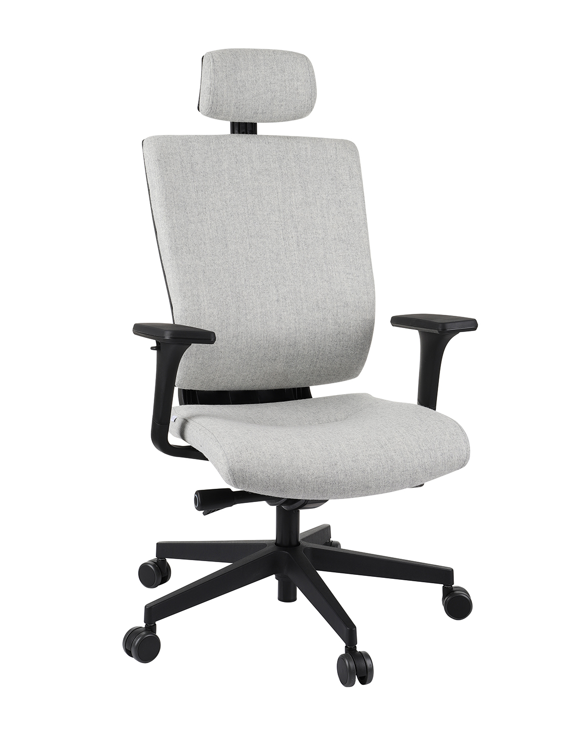 Fotel biurowy MAXPRO BT HD black/chrome