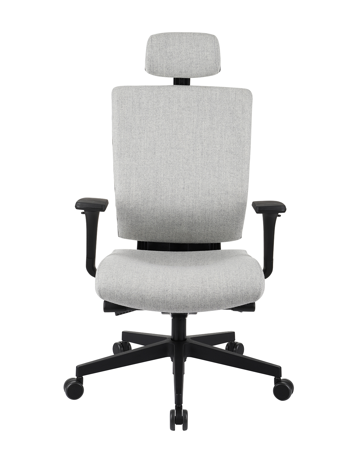 Fotel biurowy MAXPRO BT HD black/chrome