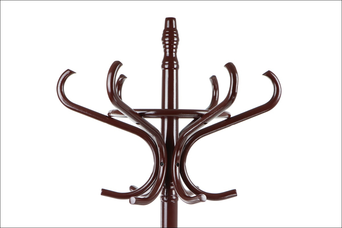 Wieszak drewniany WDR-1/DB ciemny brązowy 