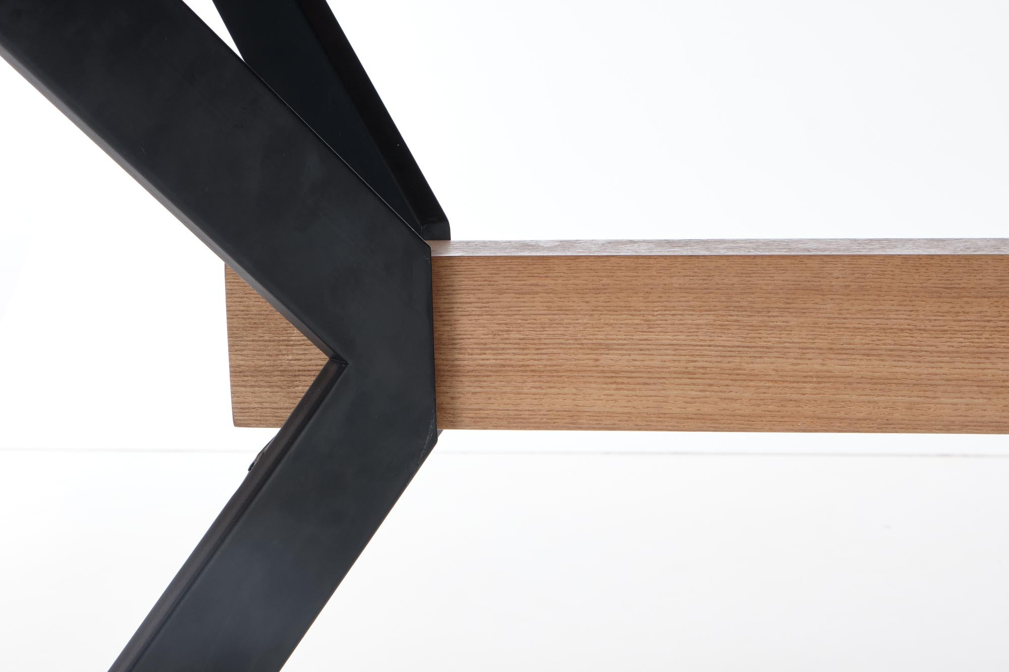 BACARDI stół rozkładany 160-220/90/76 cm, dąb naturalny / czarny