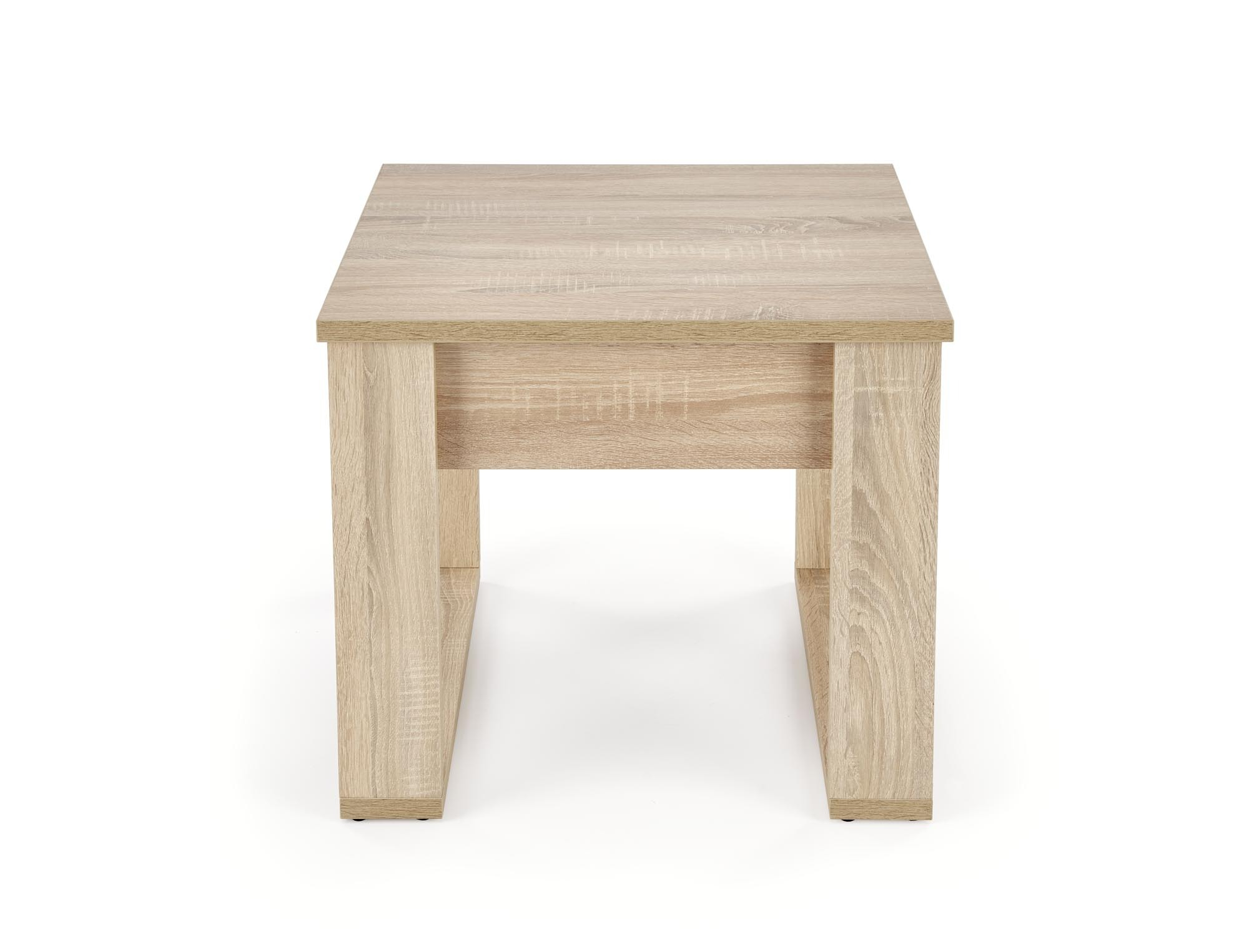 NEA KWADRAT ława z szufladą kolor dąb sonoma