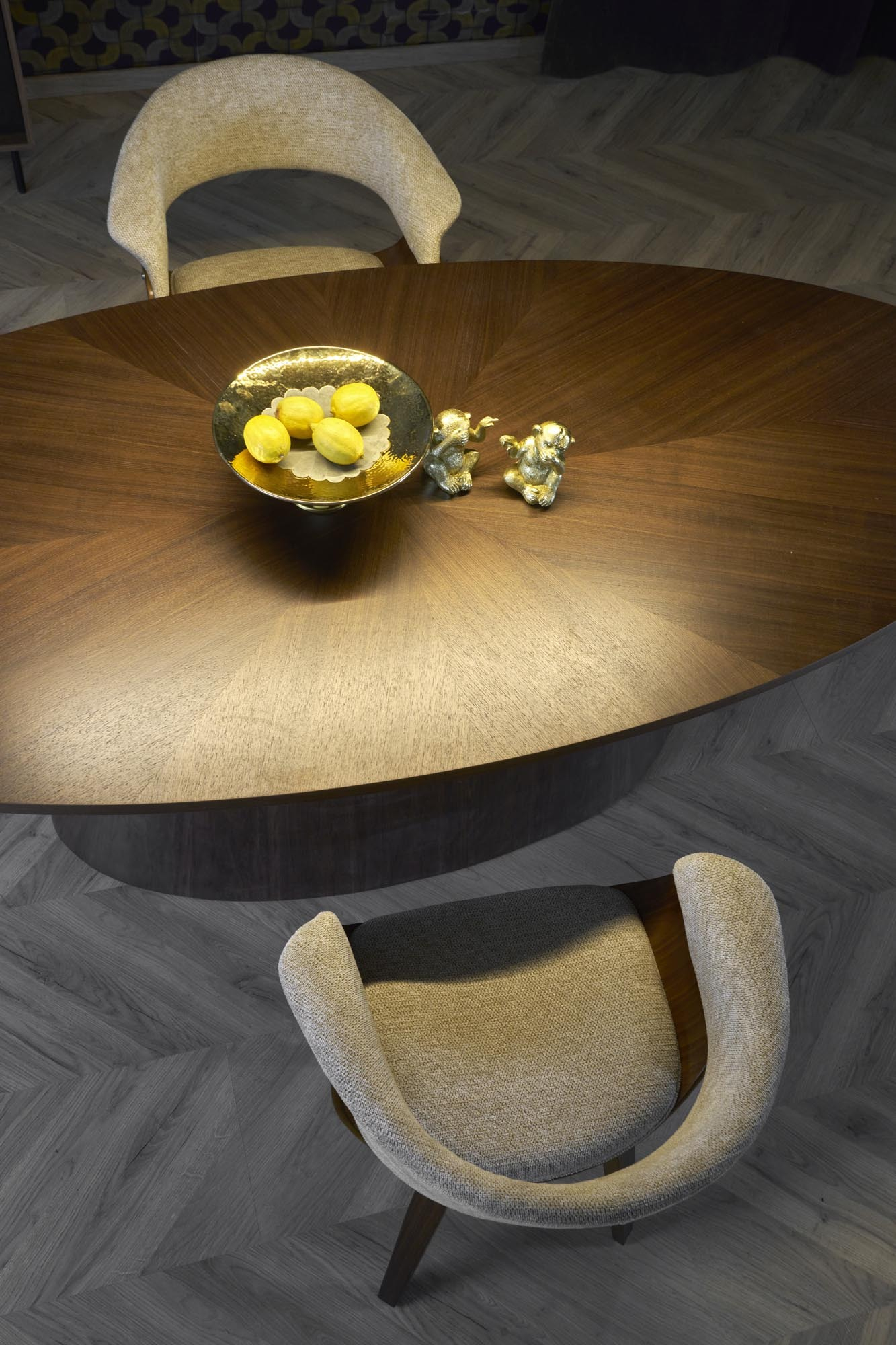 VAGNER stół 220/98/76 cm, orzechowy