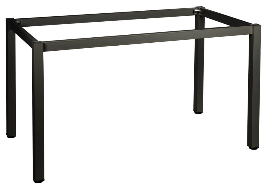 Stelaż metalowy do stołu i biurka NY-A057/KC 196x76 cm, noga kwadratowa kolor czarny