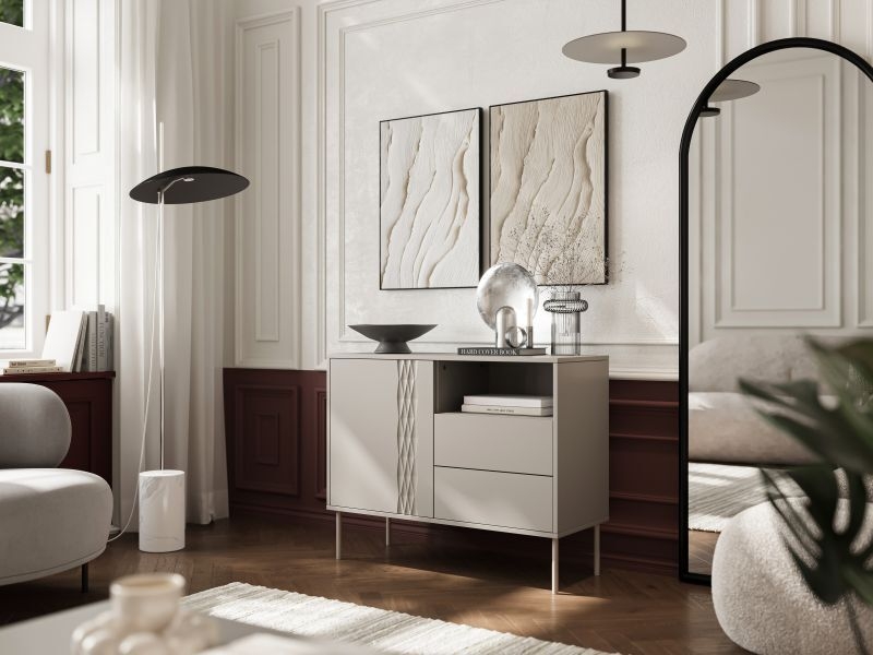 TRESSE komoda 1D2S beżowa