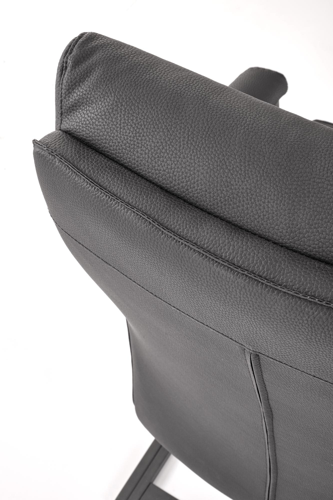 ADRIANO SKID fotel pracowniczy czarny