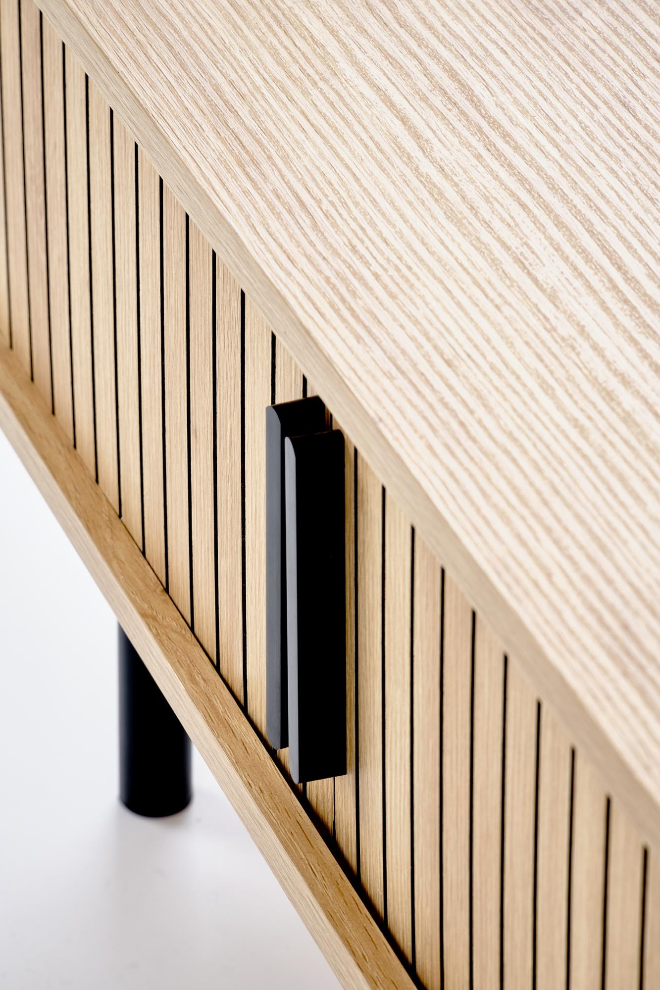 ANGELINA  ława, naturalny / czarny