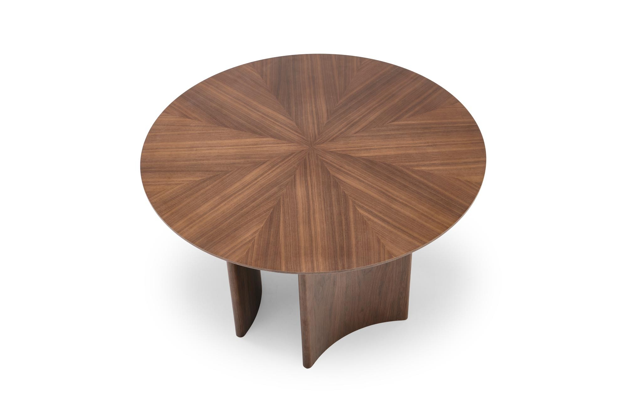 CALDO stół okrągły, orzechowy