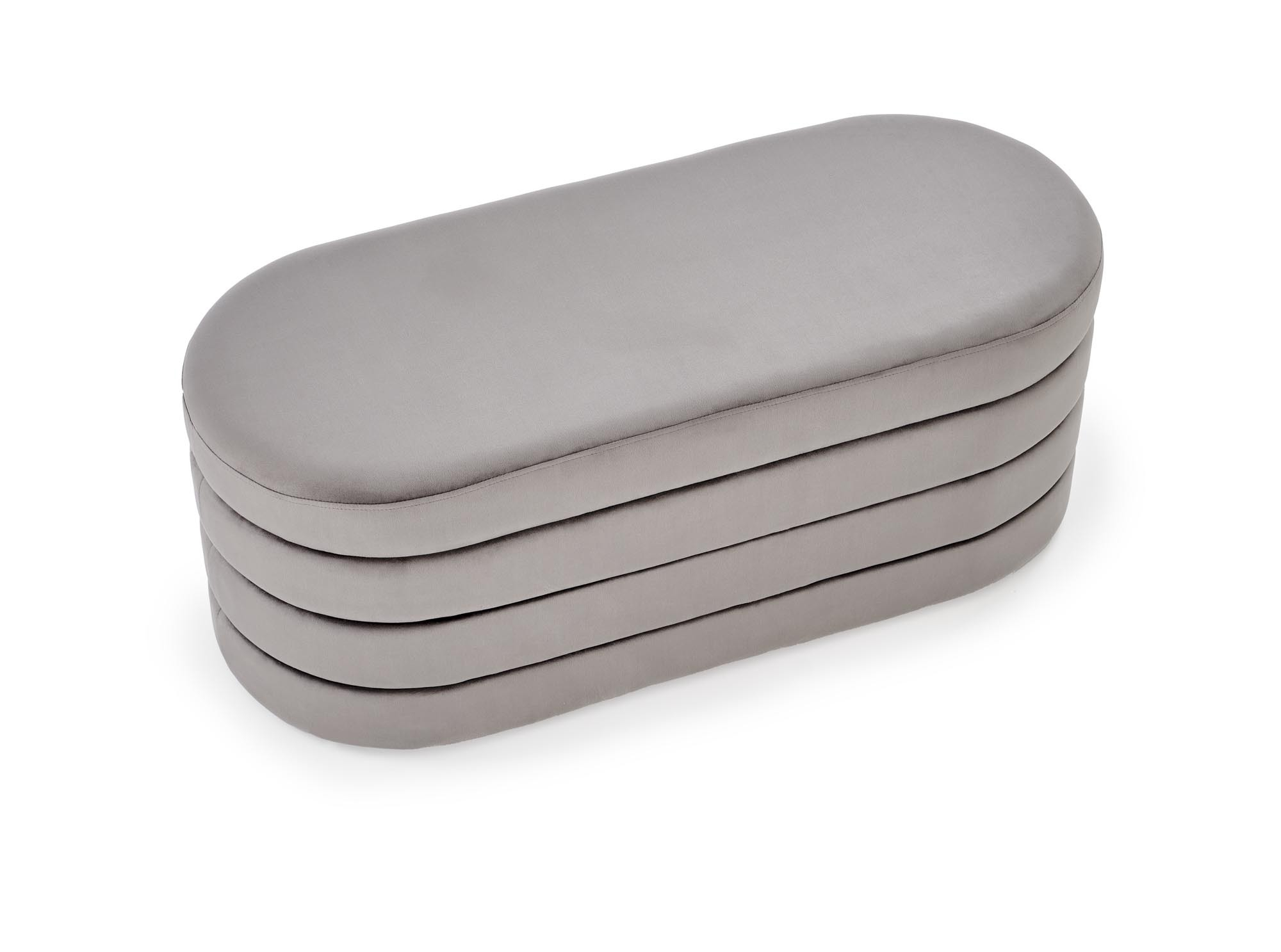 CALPI ławka z funkcją pojemnika, popielaty