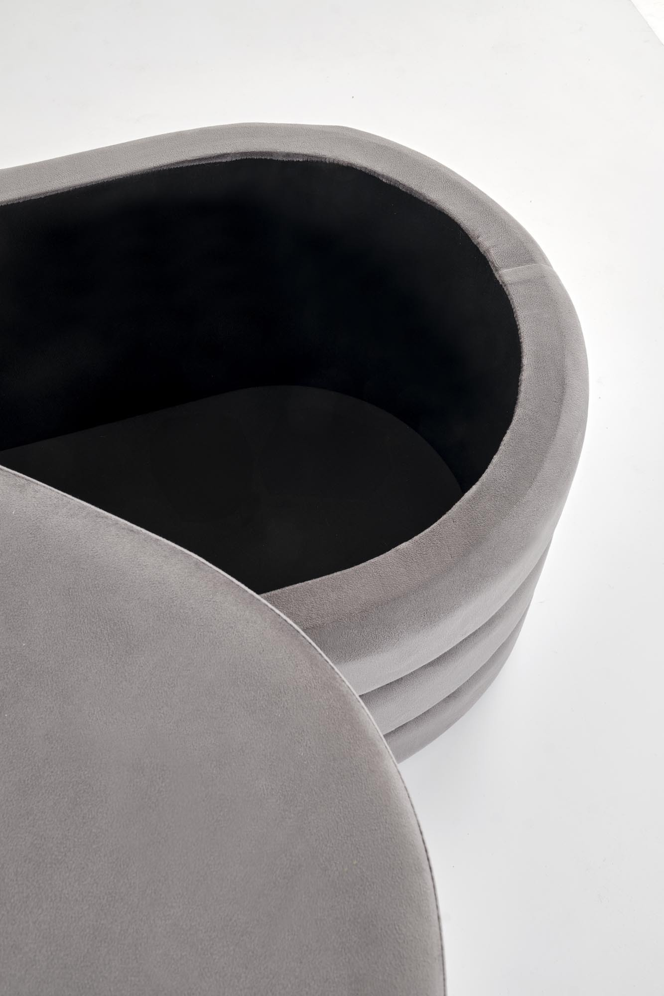 CALPI ławka z funkcją pojemnika, popielaty