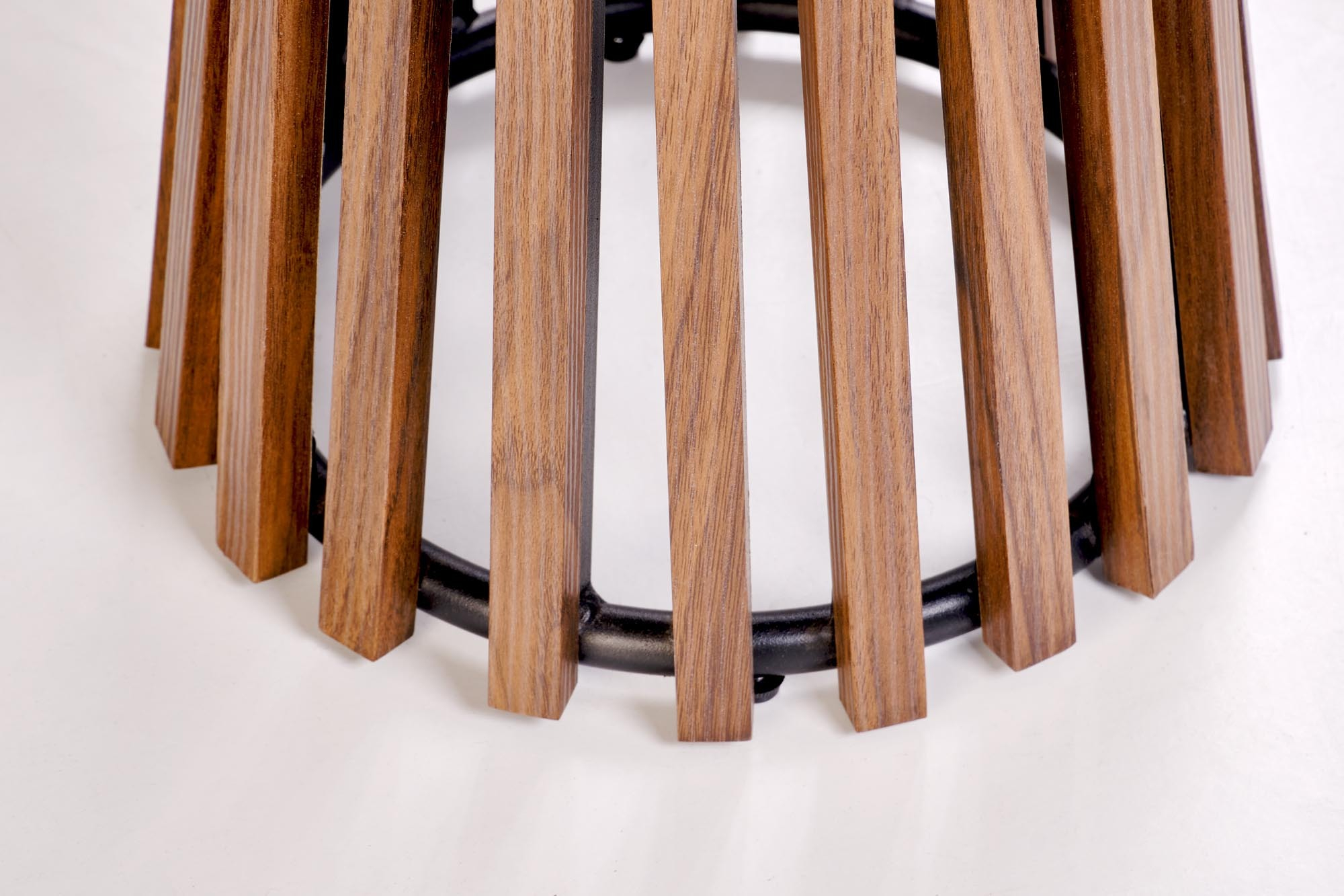 CARINA_S  ława beżowy marmur / orzechowy