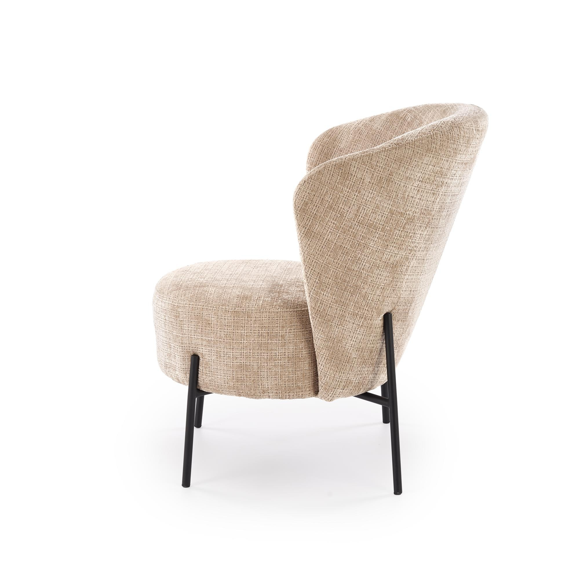 CEZAR fotel wypoczynkowy, beżowy