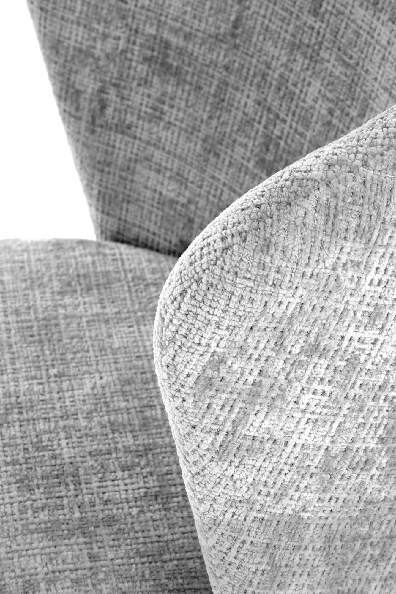 CEZAR fotel wypoczynkowy, popielaty