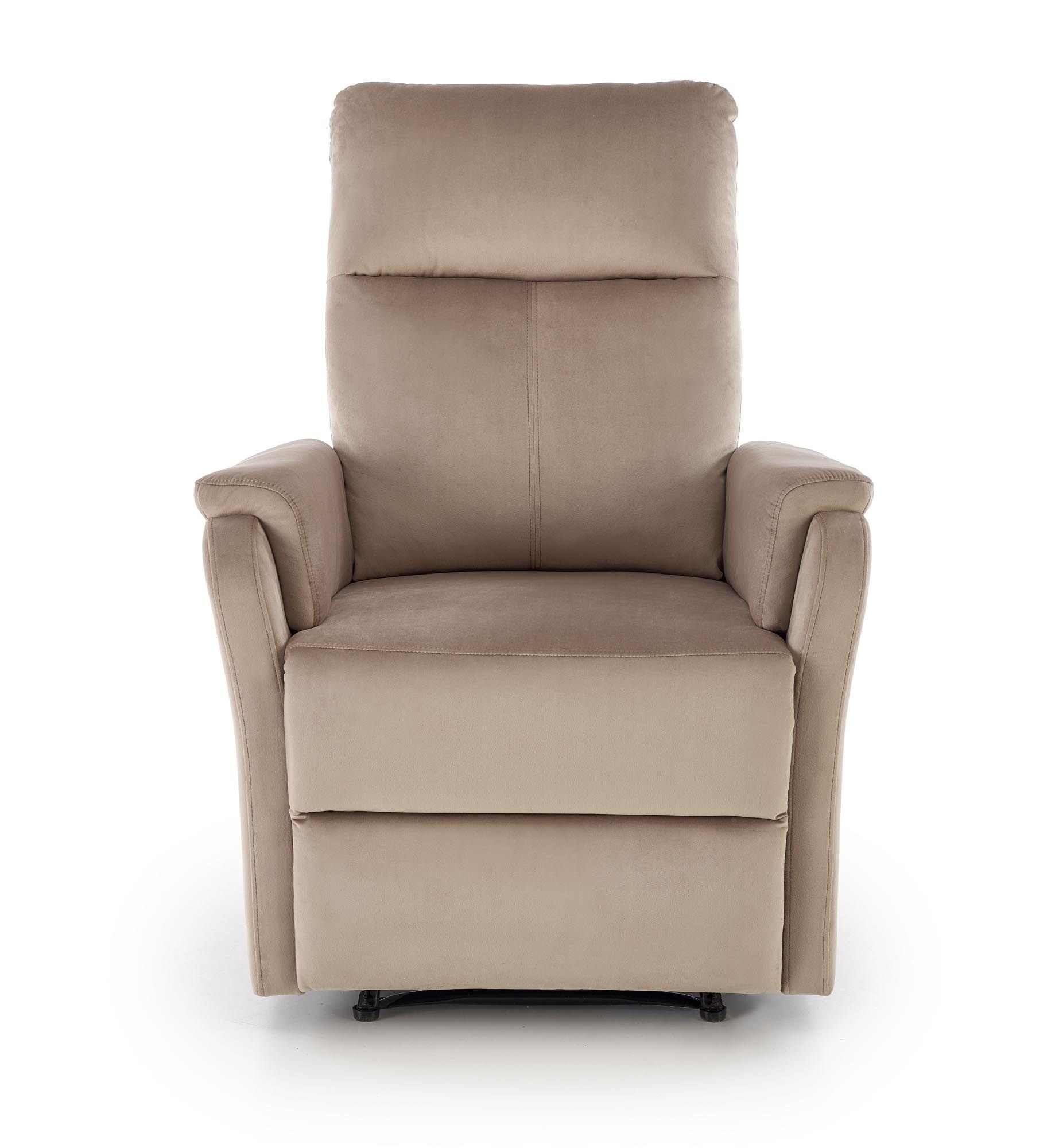 CROCUS fotel wypoczynkowy z funkcją elektrycznego rozkładania, beżowy