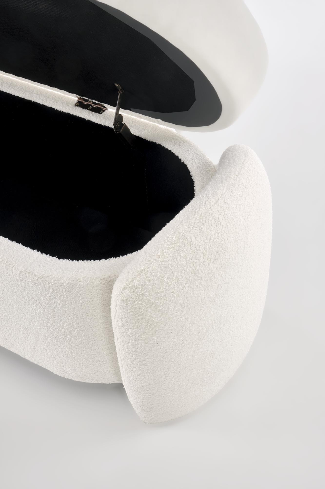 FICARIA ławka z funkcją pojemnika kremowy