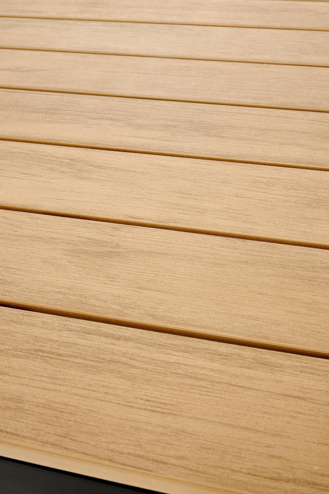 FIERRO  stół kwadratowy, brązowy / czarny