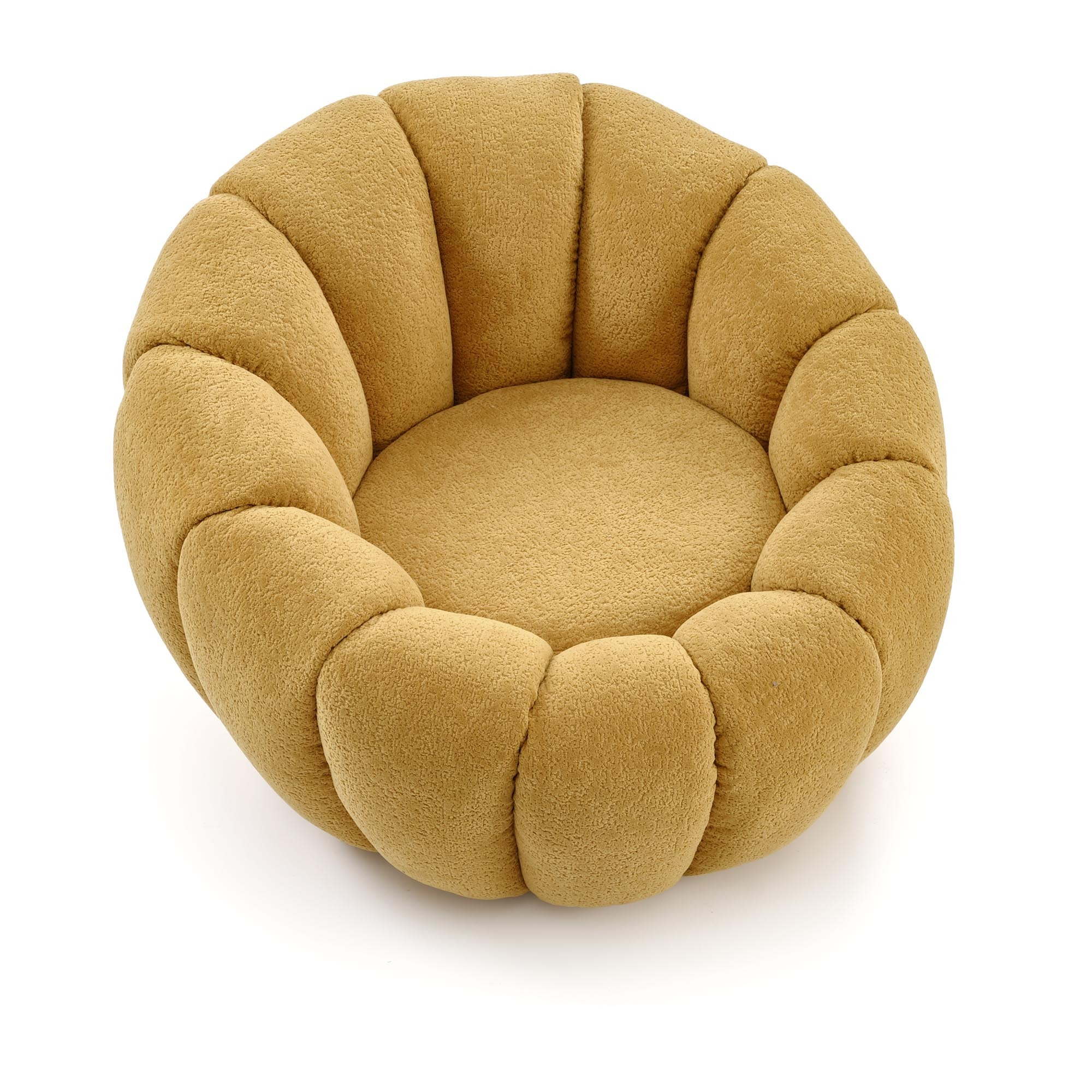 GASPAR 2 fotel wypoczynkowy musztardowy