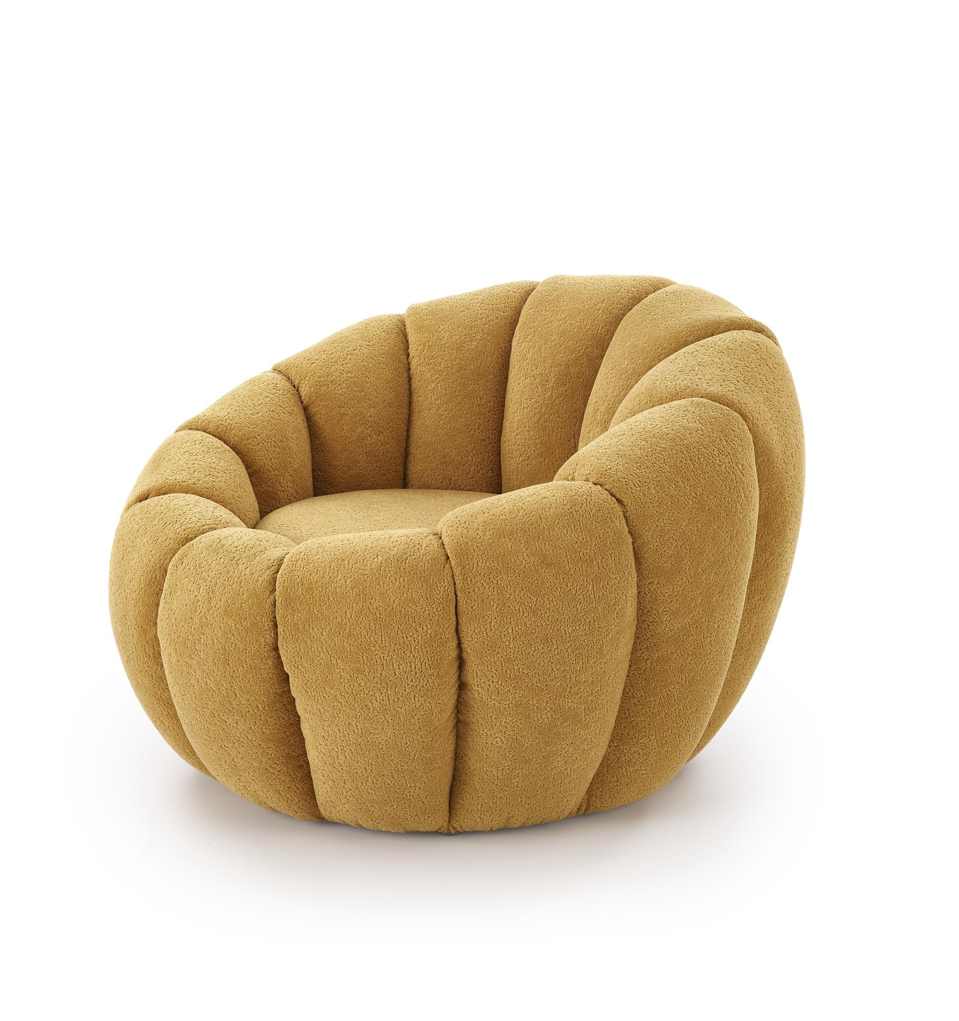 GASPAR 2 fotel wypoczynkowy musztardowy