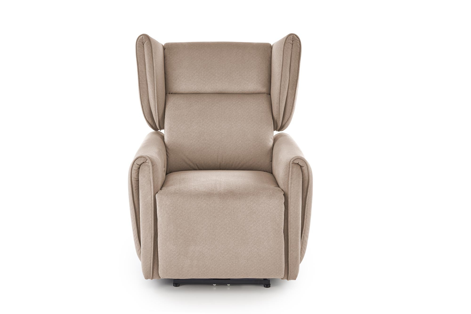 GELATO fotel wypoczynkowy z elektryczną funkcją rozkładania beżowy