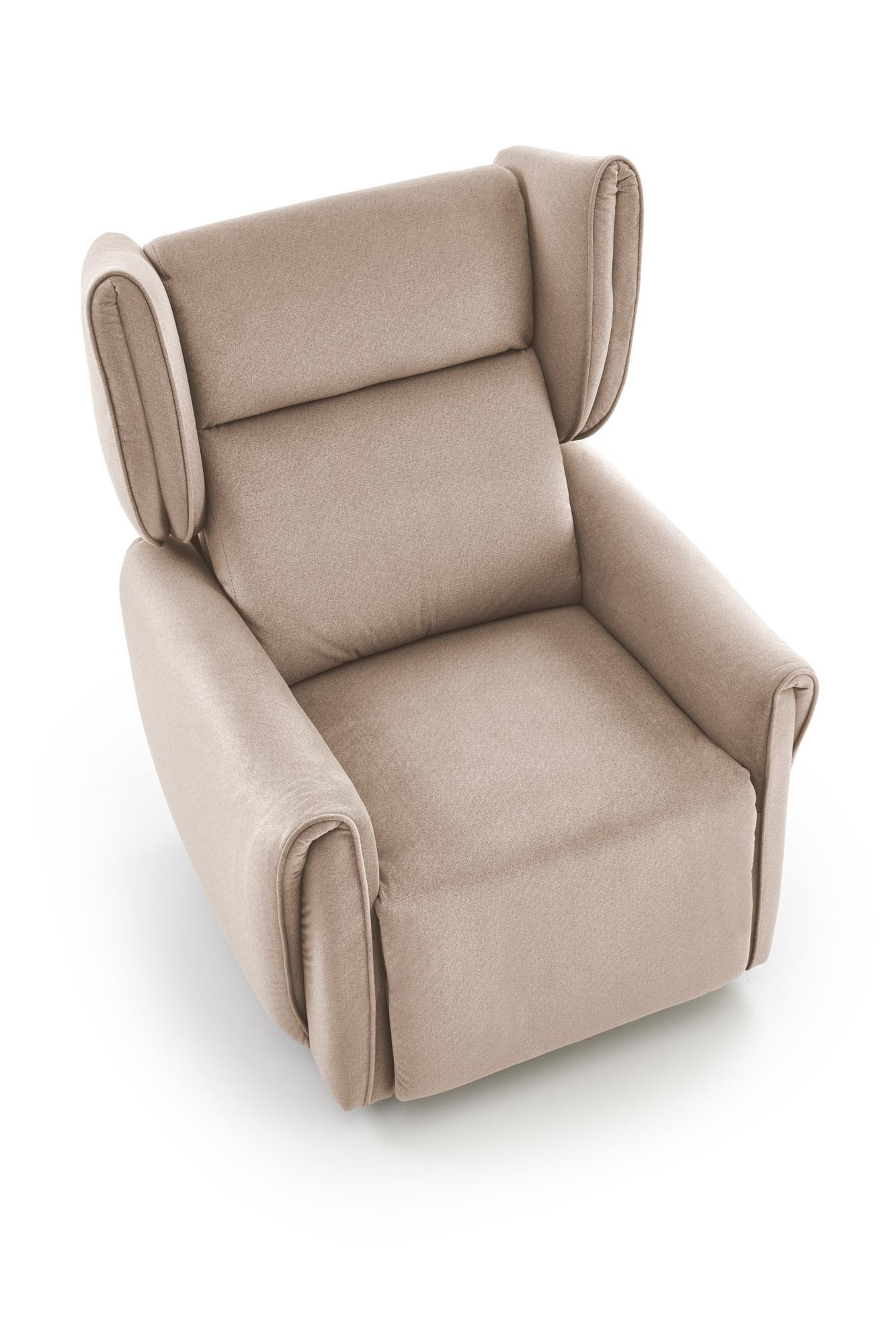 GELATO fotel wypoczynkowy z elektryczną funkcją rozkładania beżowy