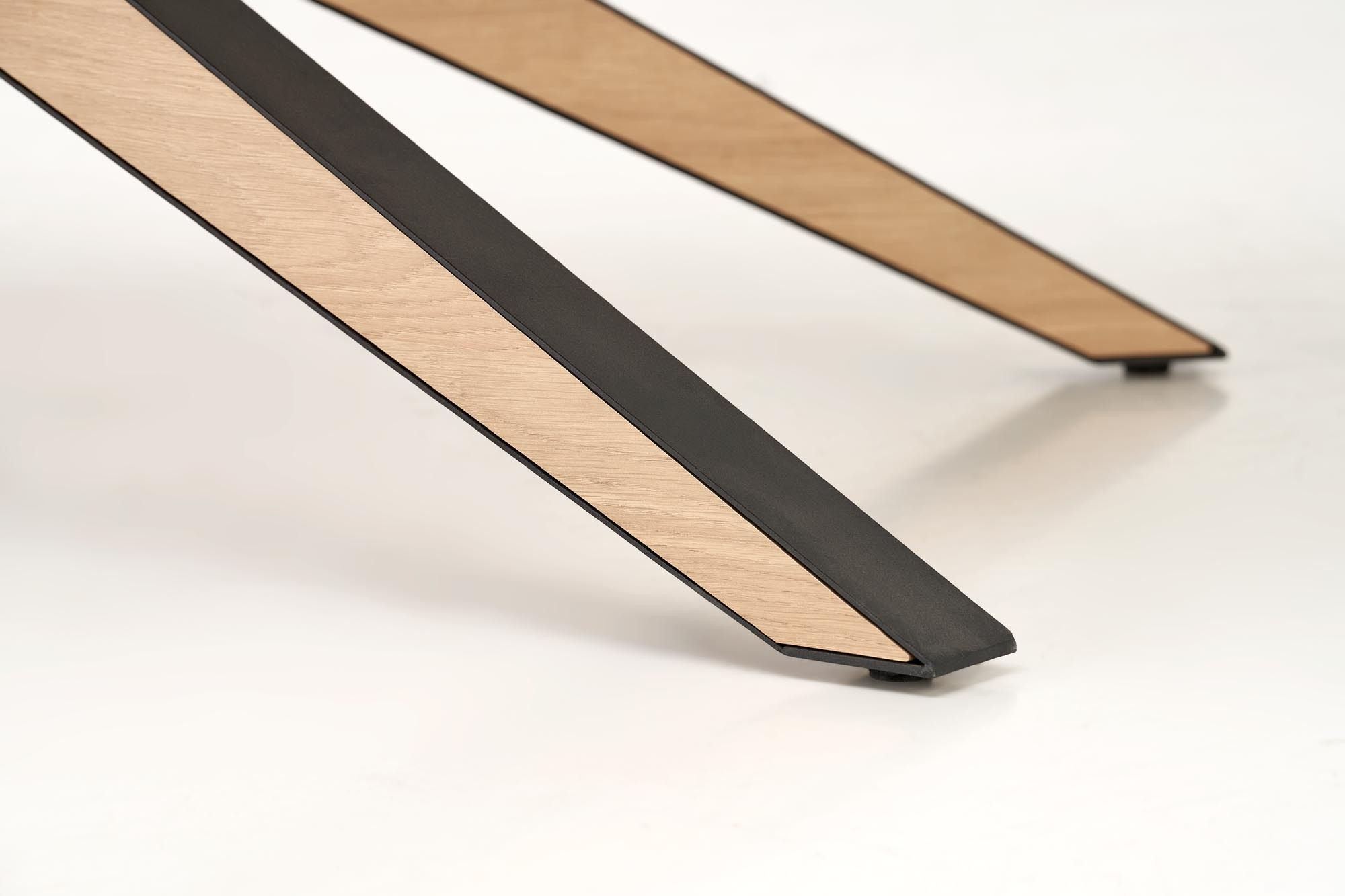 JAMES stół rozkładany 160-220/90/76 cm, naturalny / czarny