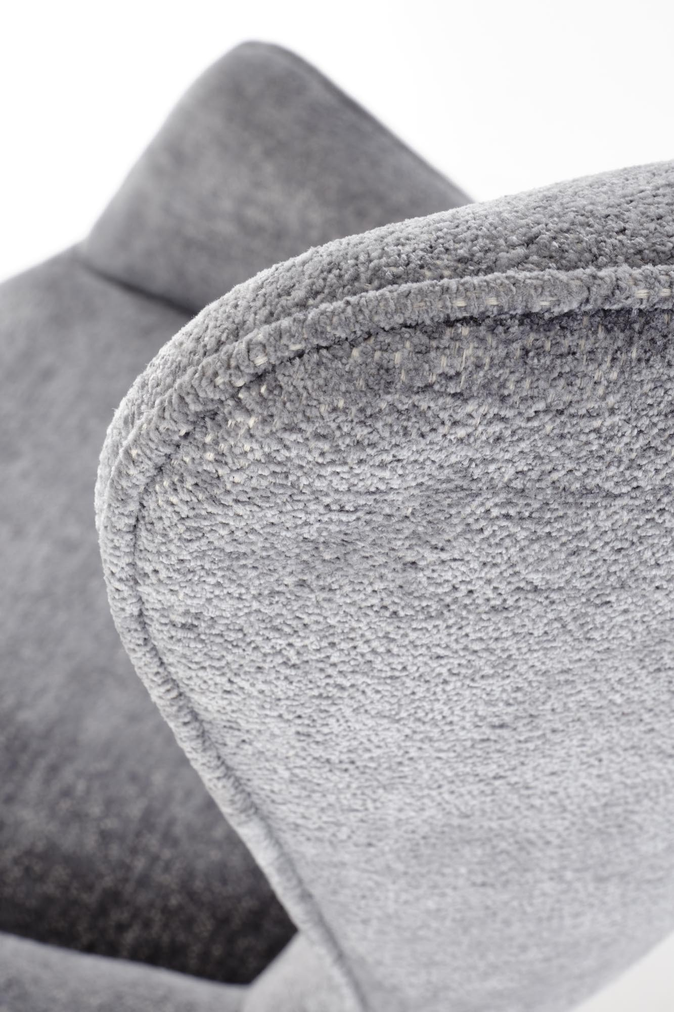 JUKON fotel wypoczynkowy popielaty