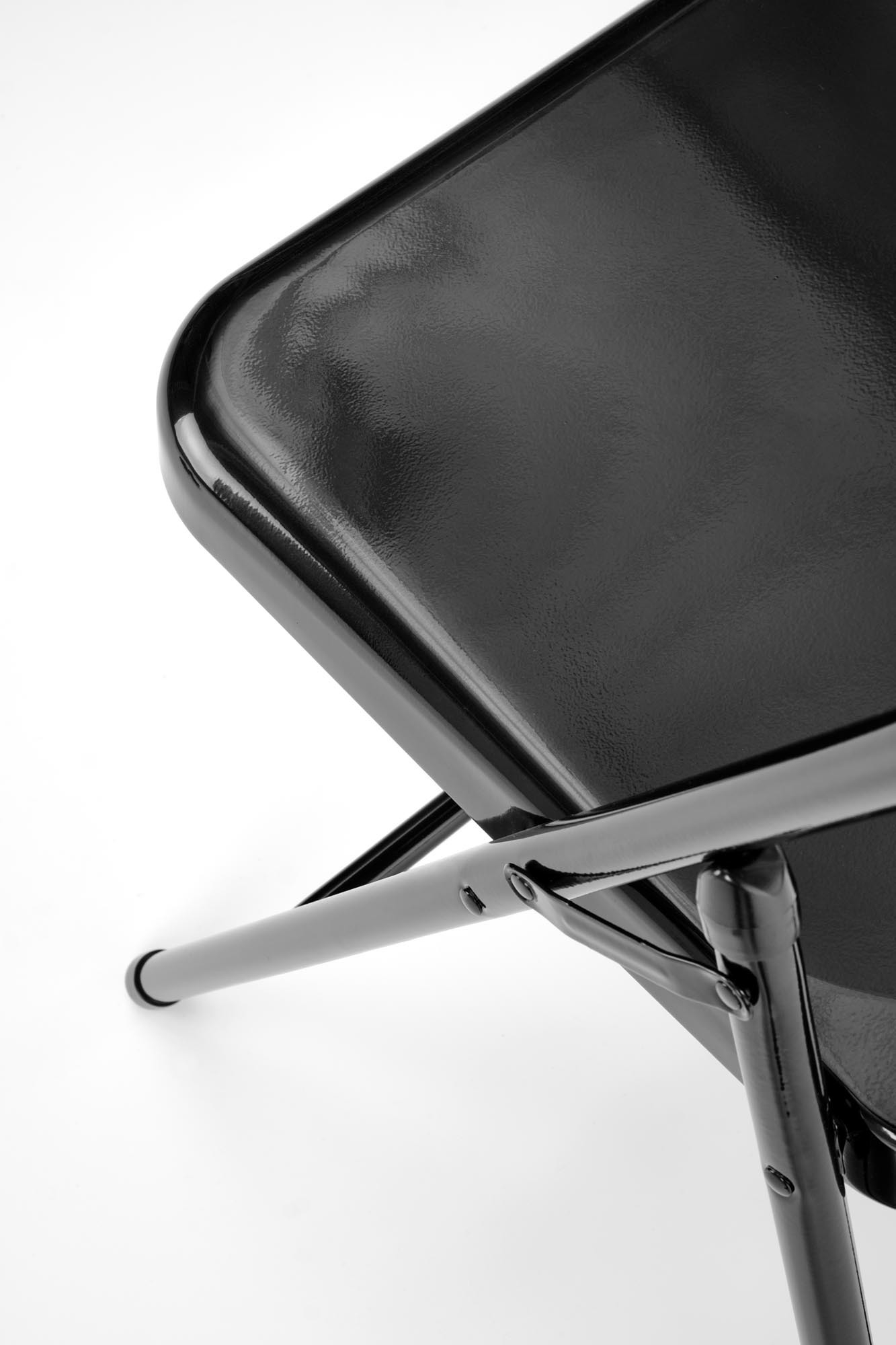 K565 krzesło składane, czarny