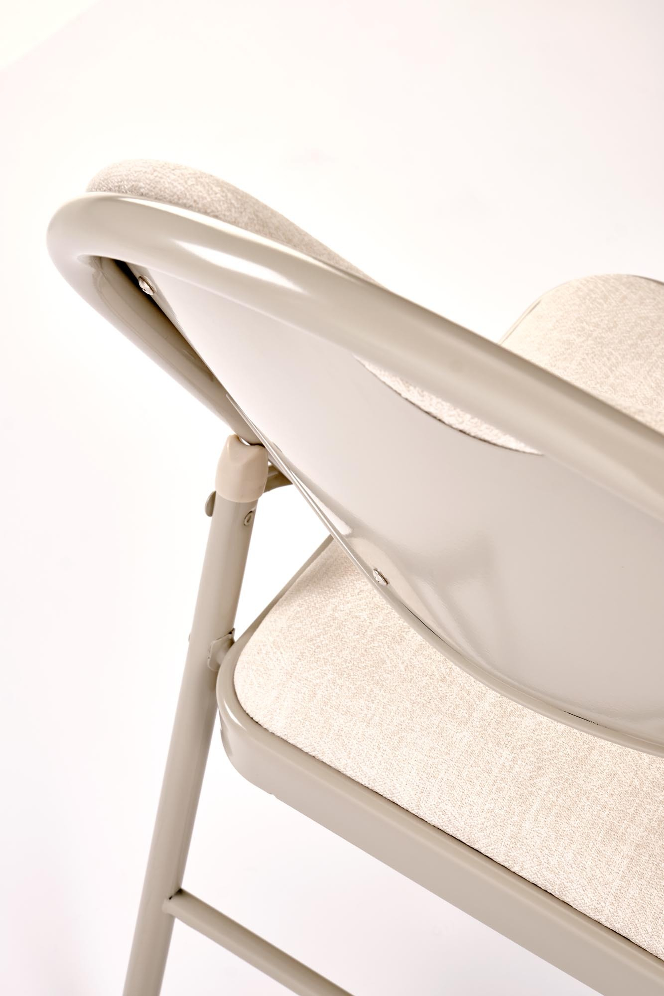 K566 krzesło składane, beżowy