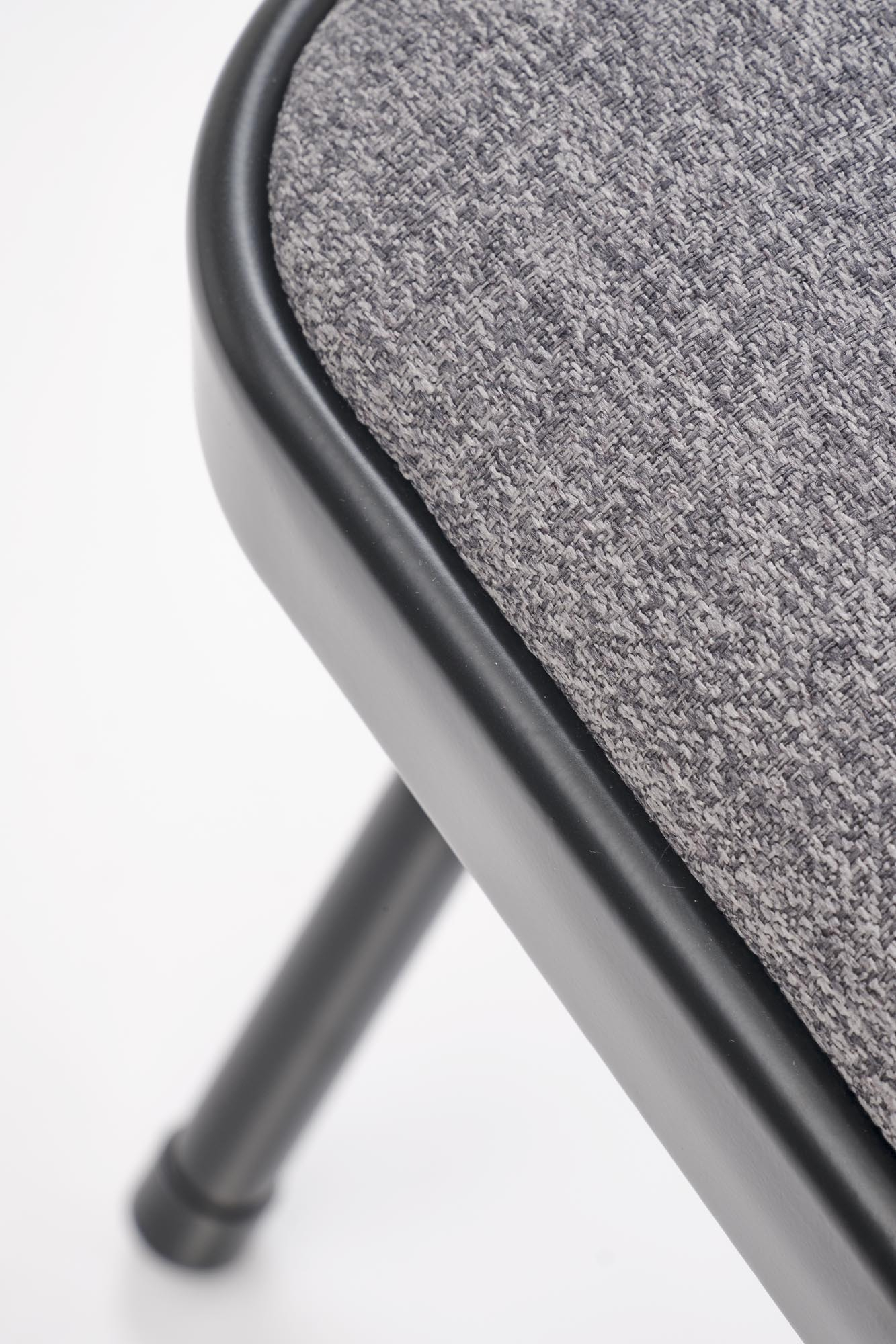 K566 krzesło składane, czarny / popiel